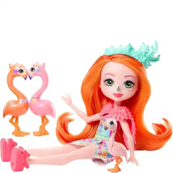 Enchantimals Набор "Семья фламинго Флоринды"
