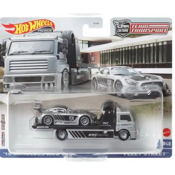 Hot Wheels Коллекционный набор из двух автомобилей Premium Team Transport, в ассортименте