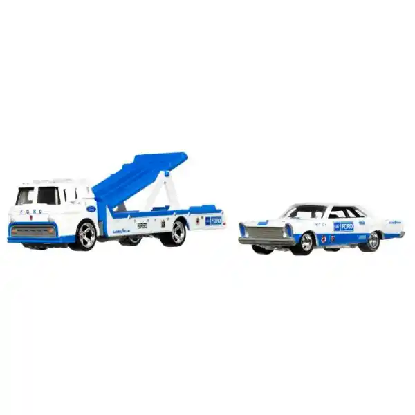 Hot Wheels Коллекционный набор из двух автомобилей Premium Team Transport, в ассортименте