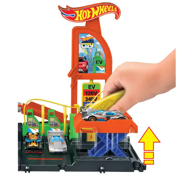 Игровой набор Hot Wheels "Заправочная станция Super Recharge"
