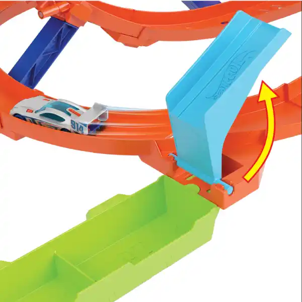 Hot Wheels Игровой новор "Циклон с петлями" с пусковым механизмом