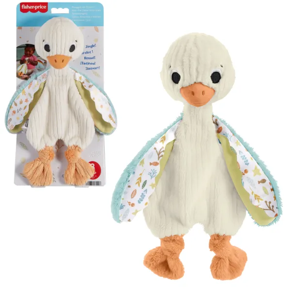 Fisher-Price Jucărie de pluș „Gâscă” cu sunete  pentru nou-născuți