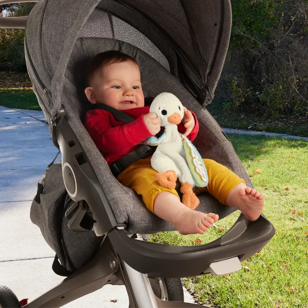 Fisher-Price Jucărie de pluș „Gâscă” cu sunete  pentru nou-născuți