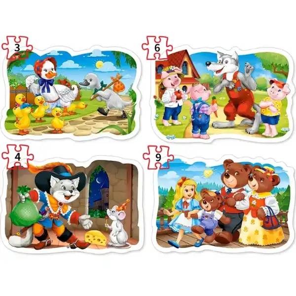 4×Puzzle 3+4+6+9