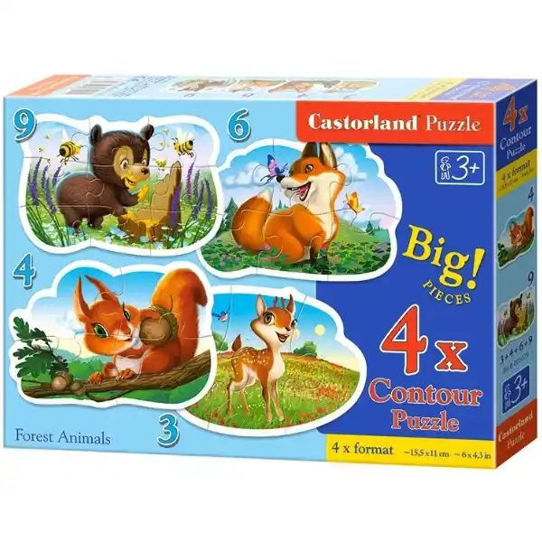 4×Puzzle 3+4+6+9