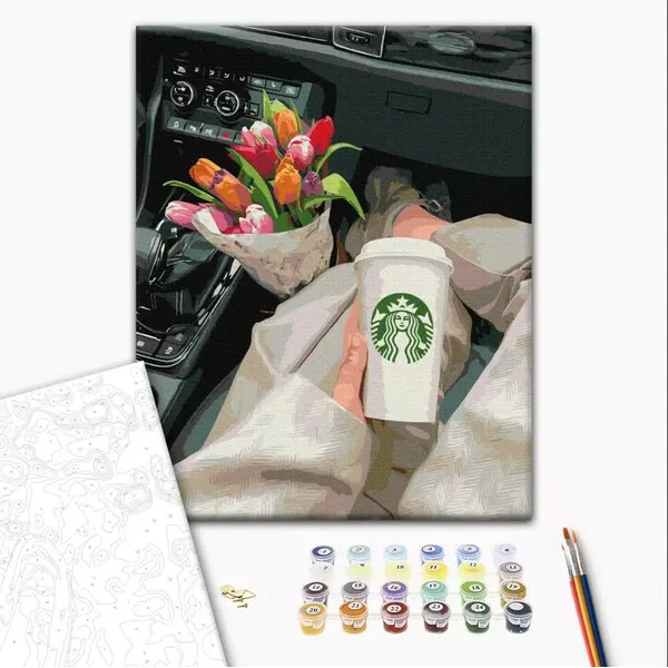 Pictură pe numere 40*50 cm (în cutie) – Accesorii pentru călătorii