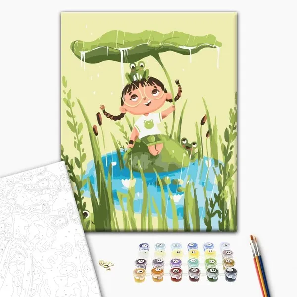 Pictură pe numere 30*40 сm (fără cutie) – Zâna lacului