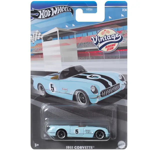 Hot Wheels Mașină retro de curse 1:64, în asortiment