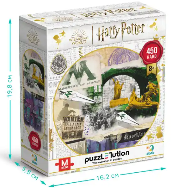 Puzzle „Ministerul Magiei și Aleea Knocktern.”, seria Harry Potter, 450  elem.