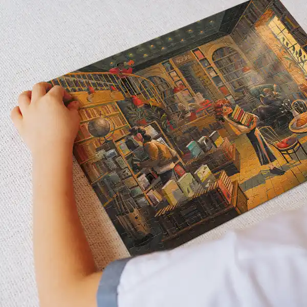 Puzzle „Librărie”, seria Stil de viață, 300 elem.