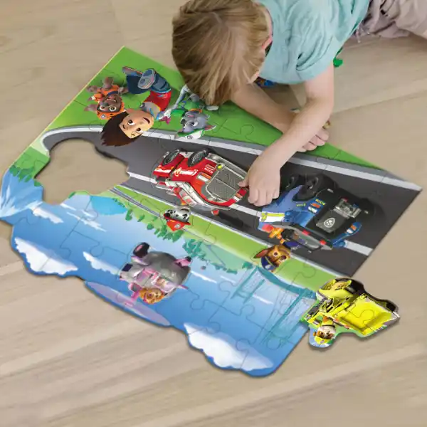 Puzzle mare de podea, seria Patrula cățelușilor, 40 elem.