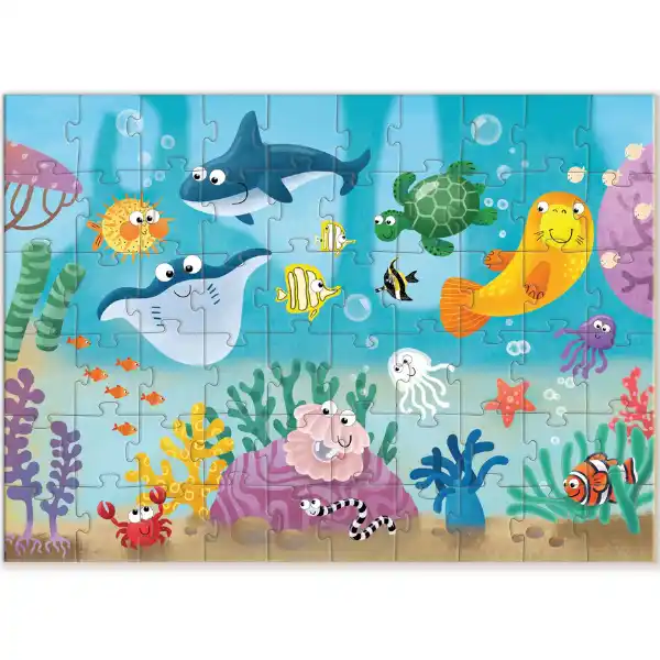 Puzzle „Lumea subacvatică”, seria Animale, 60 elem.