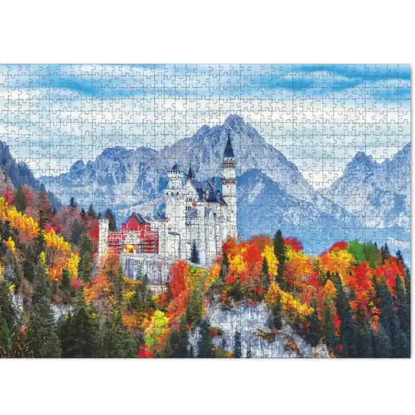 Puzzle ” Castelul Neuschwanstein. Germania”, seria Peisaje, 1000 elem.
