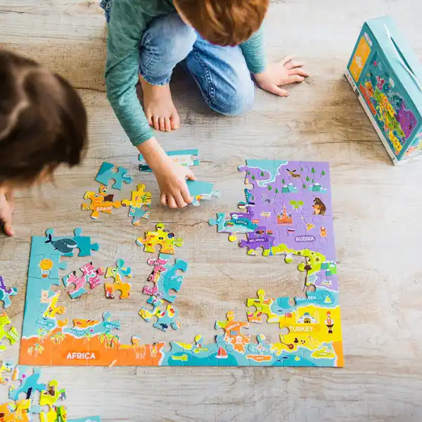 Puzzle „Harta Europei, 100 elem.