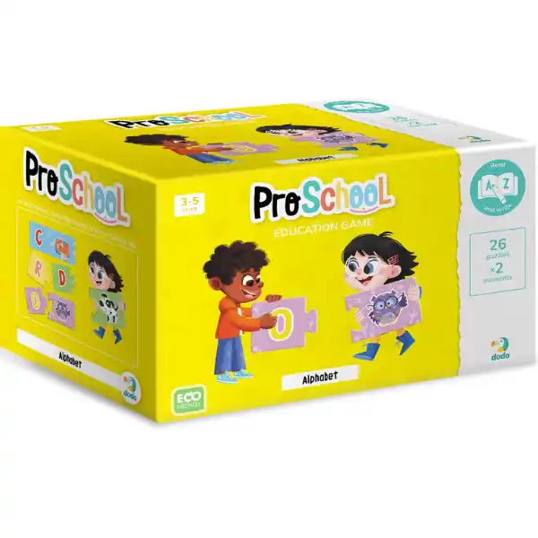 Joc puzzle educațional „Alfabetul englez”