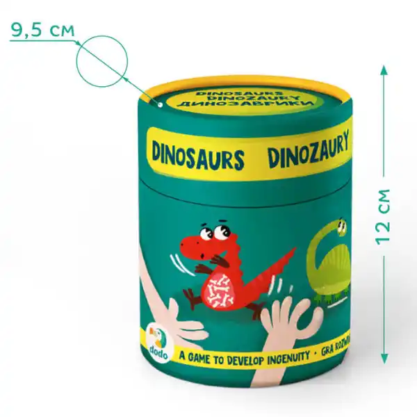 Joc de viteză și reacție „Dinozauri”