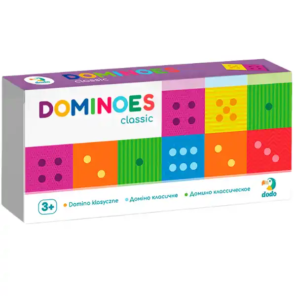 Настольная игра "Классическое домино", 28 карточек