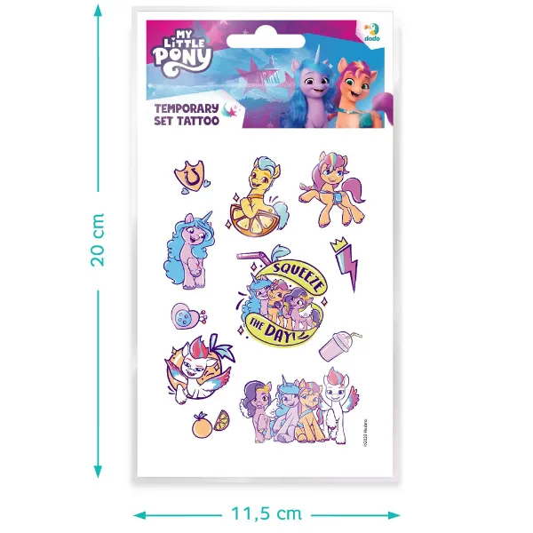 Set de tatuaje temporare pentru copii „My Little Pony.Prieteni”, 60 buc.
