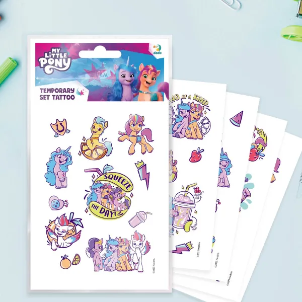 Set de tatuaje temporare pentru copii „My Little Pony.Prieteni”, 60 buc.