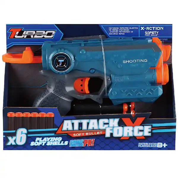 Pistol cu 6 gloanțe rotunde