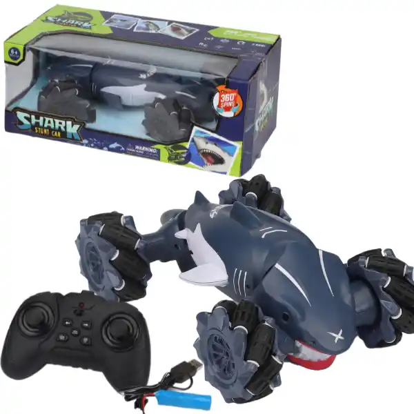 Гоночная машина для трюков "Акула" на пульте управления