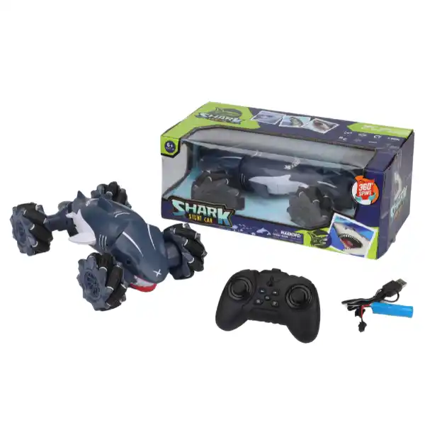 Гоночная машина для трюков "Акула" на пульте управления