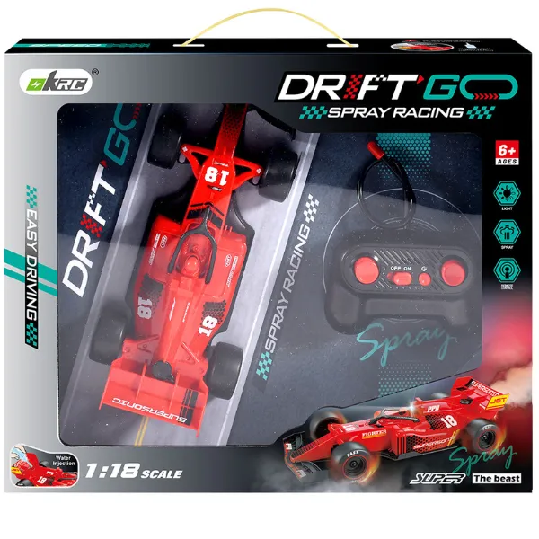 Mașină de curse și drift "Formula 1", cu telecomandă, 2 culori