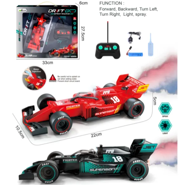Mașină de curse și drift "Formula 1", cu telecomandă, 2 culori