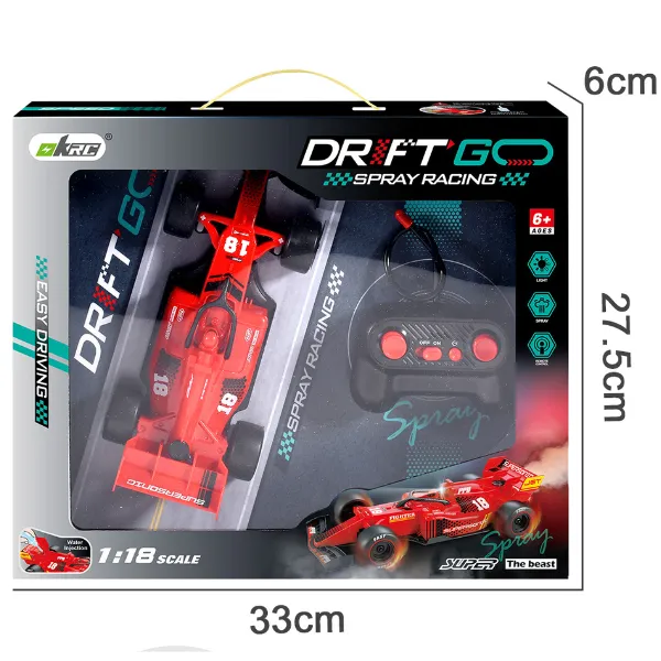 Mașină de curse și drift "Formula 1", cu telecomandă, 2 culori