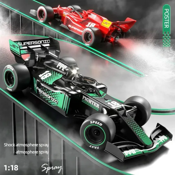 Mașină de curse și drift "Formula 1", cu telecomandă, 2 culori
