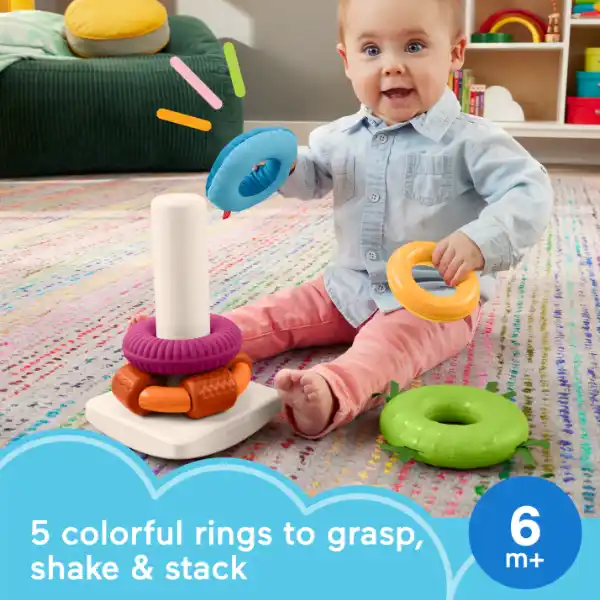 Fisher-Price Пирамидка для развития сенсорики