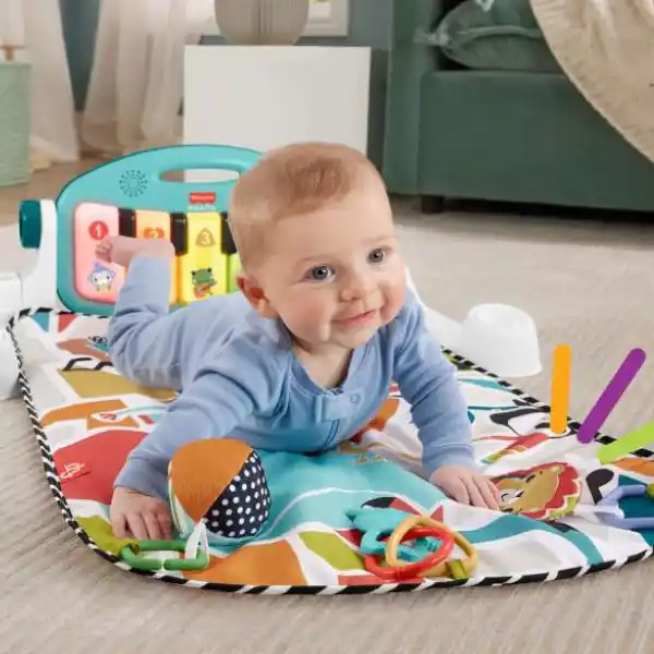 Fisher-Price Игровой коврик "Нажимай и играй" с технологией Smart Stages