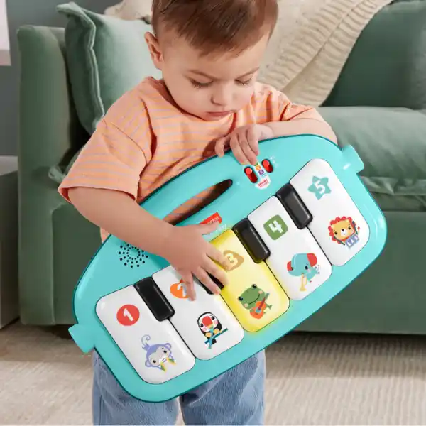 Fisher-Price Игровой коврик "Нажимай и играй" с технологией Smart Stages