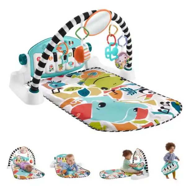 Fisher-Price Игровой коврик "Нажимай и играй" с технологией Smart Stages