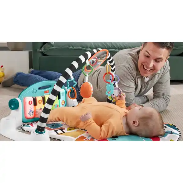 Fisher-Price Игровой коврик "Нажимай и играй" с технологией Smart Stages