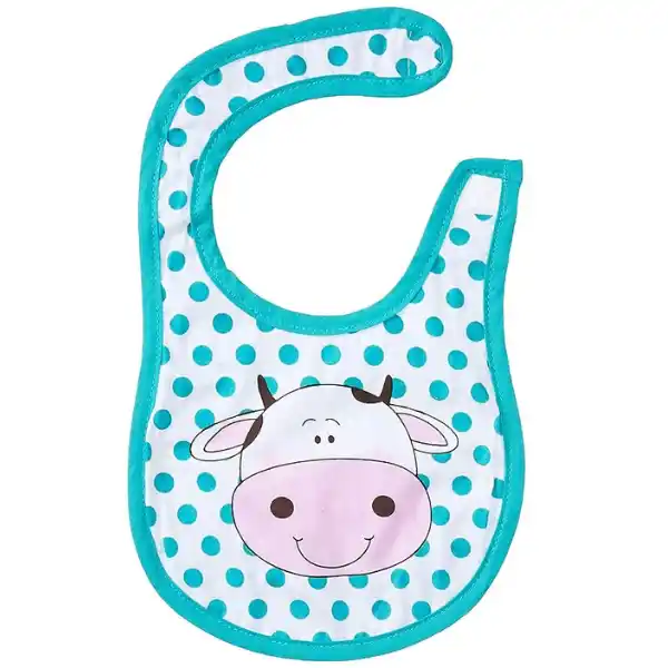 Нагрудник для кормления "Коровка", в наборе 2 шт