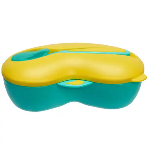 Миска с присоской и крышкой, 450 мл