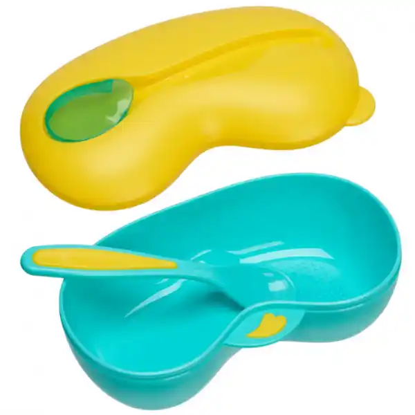 Миска с присоской и крышкой, 450 мл