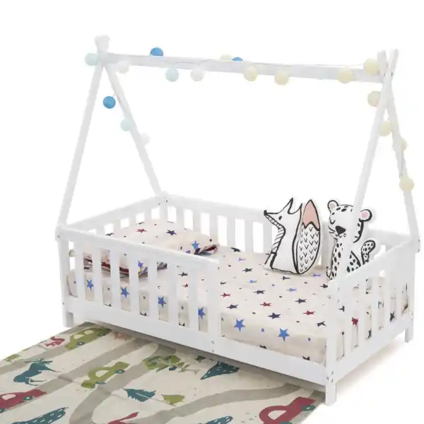 Кроватка в форме домика, 147x75x133 см