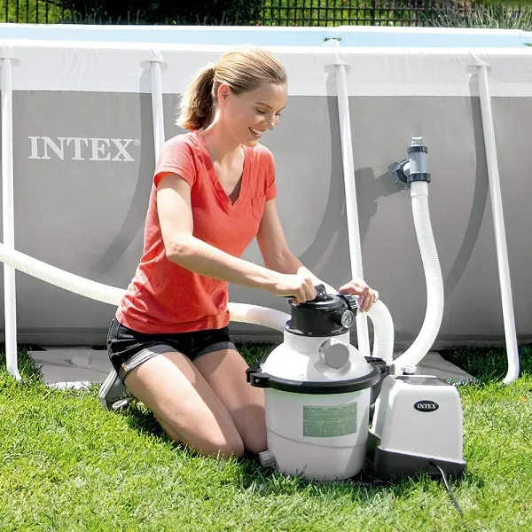 Filtru-Pompa Nisip cu Clorgenerator KRYSTAL CLEAR 10000L/ora