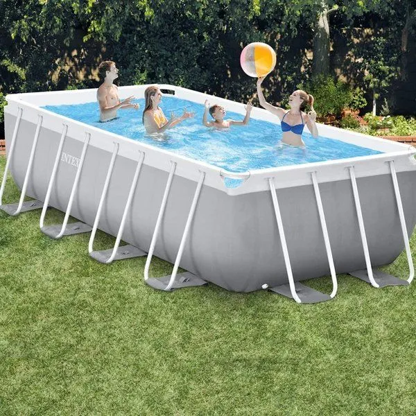Piscină PRISM FRAME RECTANGULAR 488x244x107cm, 10874L, cadru metalic