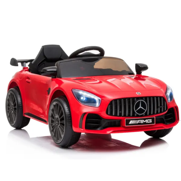 Masinuta electrica MERCEDES-AMG GT R, 12V4.5AH, motor 380x2, roti EVA