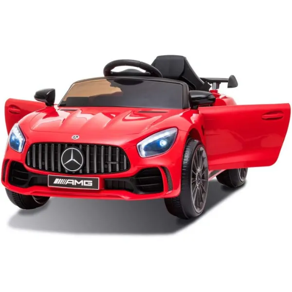 Masinuta electrica MERCEDES-AMG GT R, 12V4.5AH, motor 380x2, roti EVA