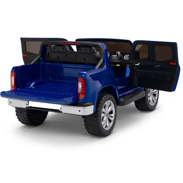 Masinuta electrica MERCEDES X-CLASS, 12V7Ah, motor 45Wx2, roți EVA, scaune din piele