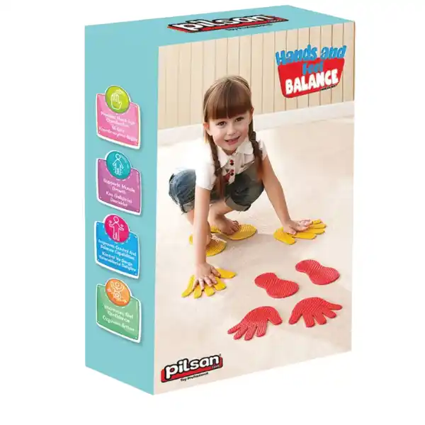 Игра"Баланс рук и ног", 3 цвета