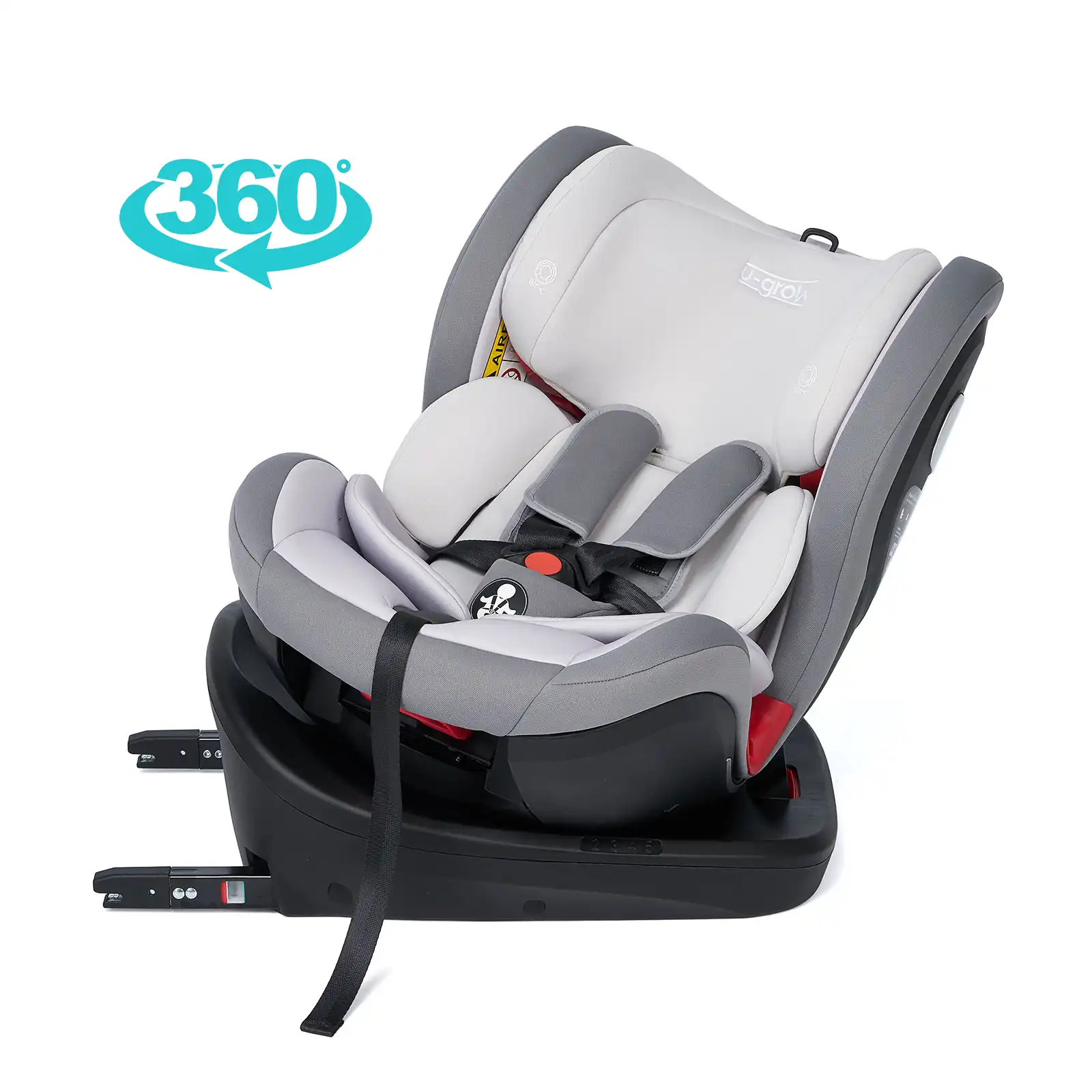 Scaun auto U-Grow 0 - 36 kg , rotativ ISOFIX