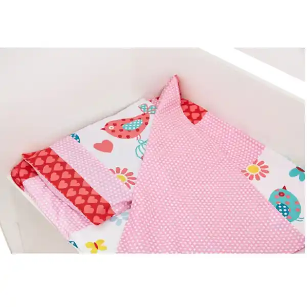 Set de lenjerie de pat "Inimioare"