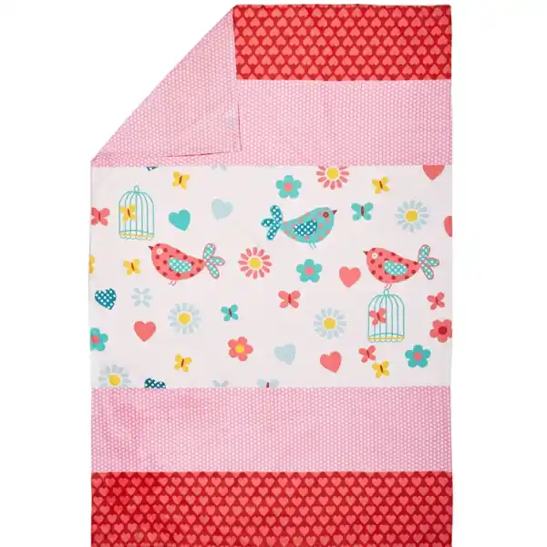 Set de lenjerie de pat "Inimioare"