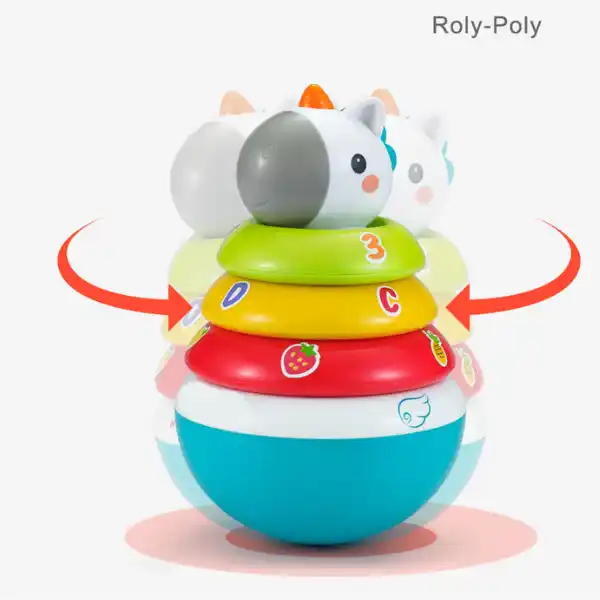 Пирамидка - неваляшка "Единорог"