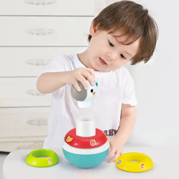 Пирамидка - неваляшка "Единорог"